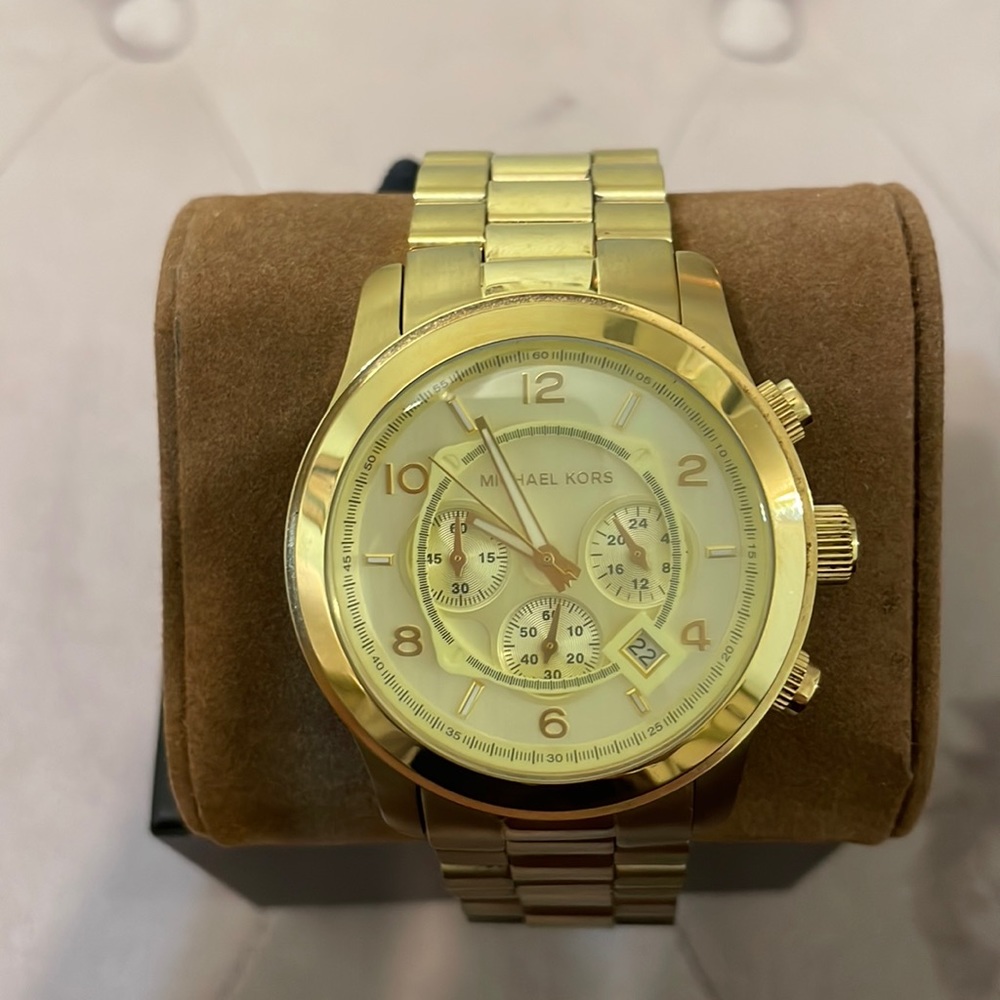 Michael Kors Men’s Gold Tone Watch